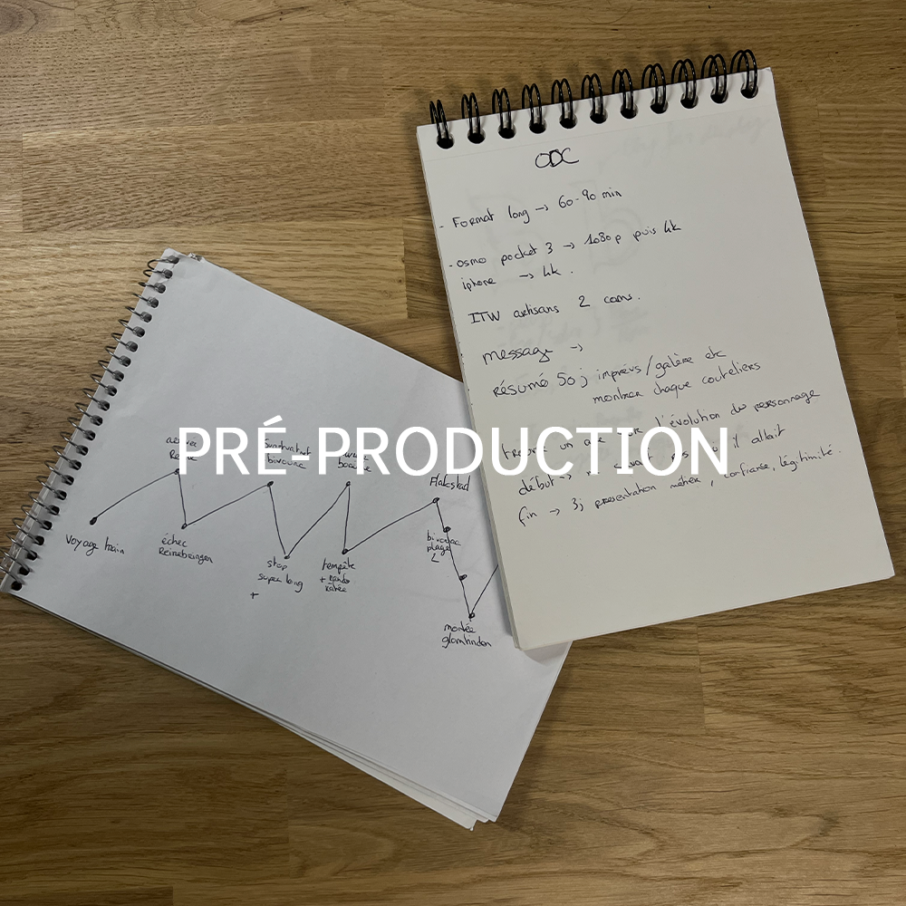 Service de Pré-Production Baptiste Vallée - Les idées prennent vie bien avant la première image.